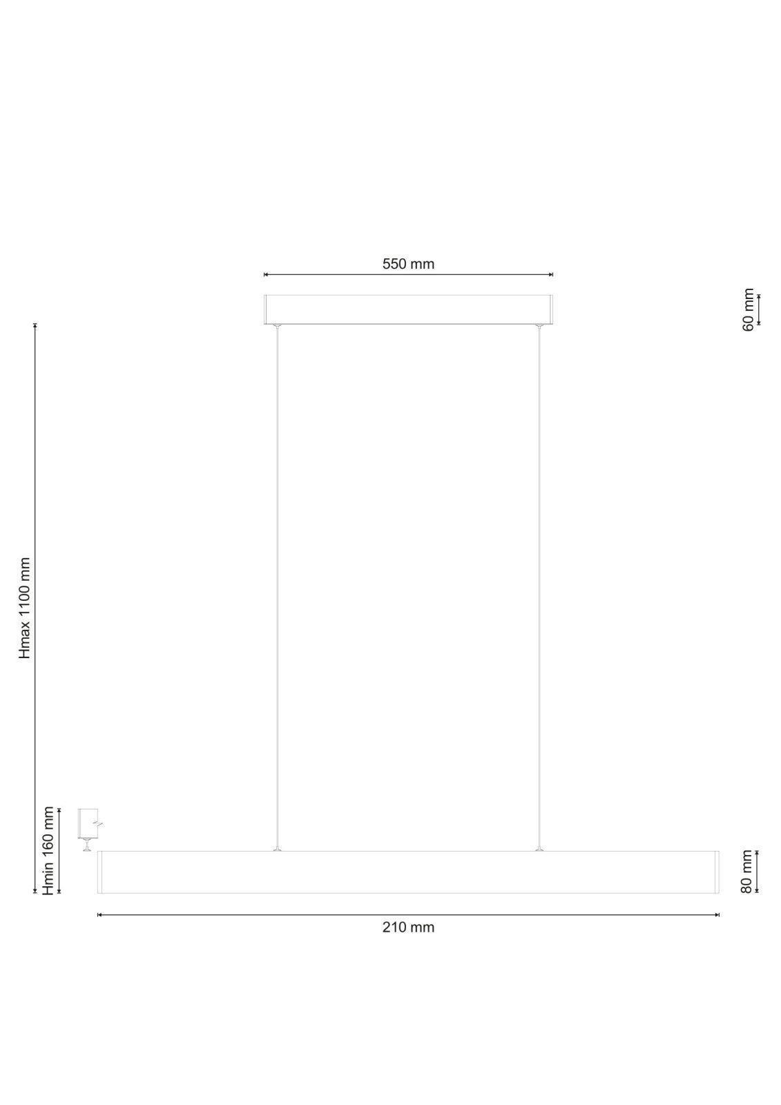 Lucia Tucci AERO 206.30 bianco LED